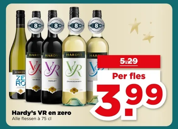 Aanbieding: Hardy's VR en zero