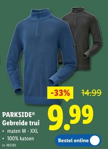 Promotie: Gebreide trui