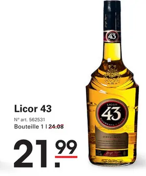 Offre: Licor 43