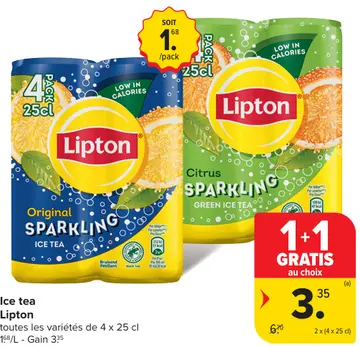 Offre: Ice tea Lipton