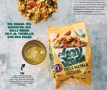 Aanbieding: Lazy Vegan Tikka Masala
