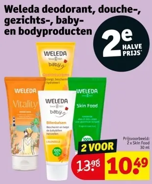 Aanbieding: deodorant, douche-, gezichts-, baby- en bodyproducten