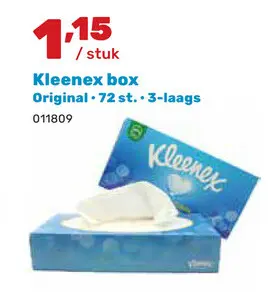 Aanbieding: Kleenex box