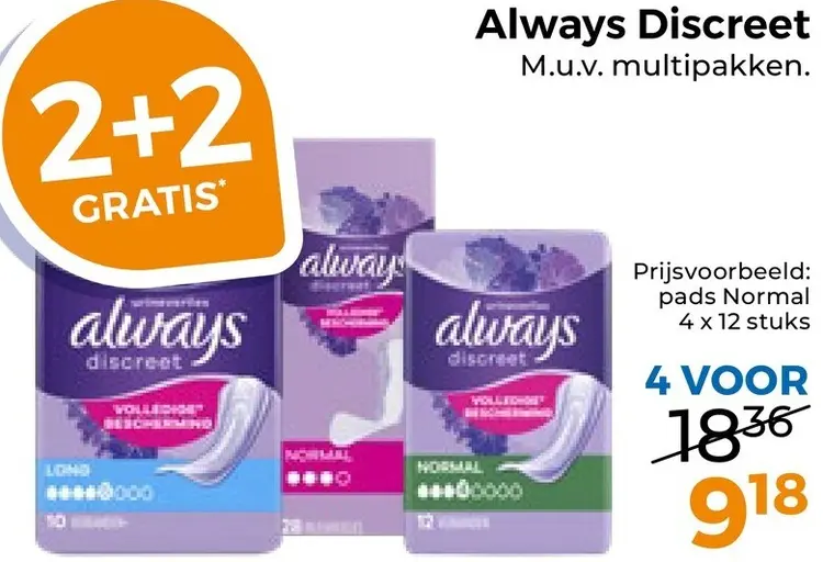 Aanbieding: Discreet