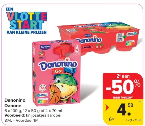 Promotie: Danonino