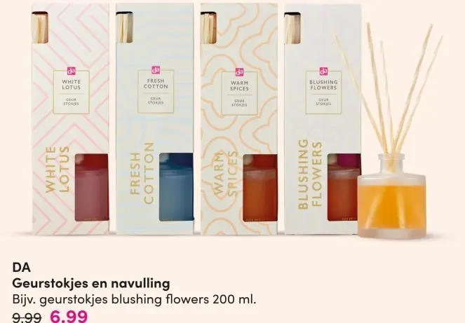 Aanbieding: Geurstokjes en navulling