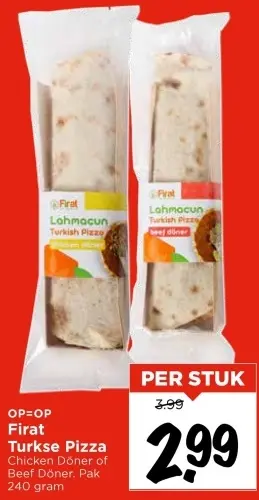 Aanbieding: Turkse Pizza
