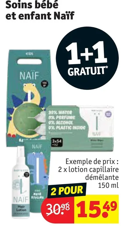 Offre: Soins bébé et enfant