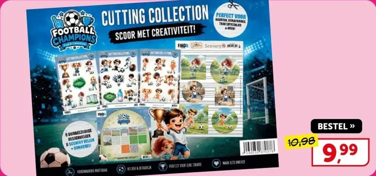 Aanbieding: Cutting collection FOOTBALL CHAMPIONS