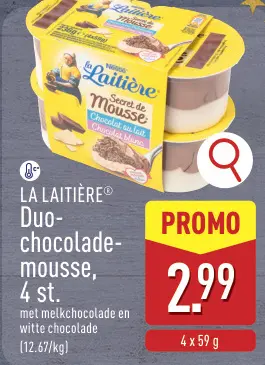 Aanbieding: Duo-chocolade-mousse
