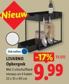 Aanbieding: Opbergrek
