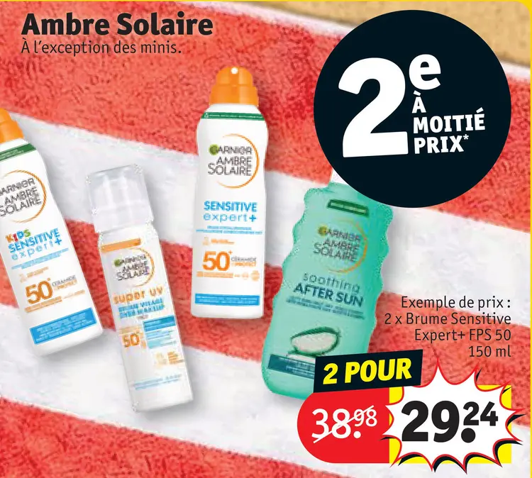 Offre: Ambre Solaire