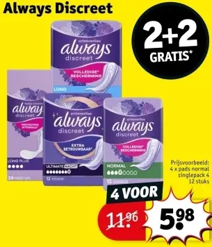 Aanbieding: Always Discreet