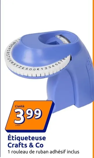 Offre: Étiqueteuse