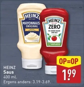 Aanbieding: HEINZ Saus