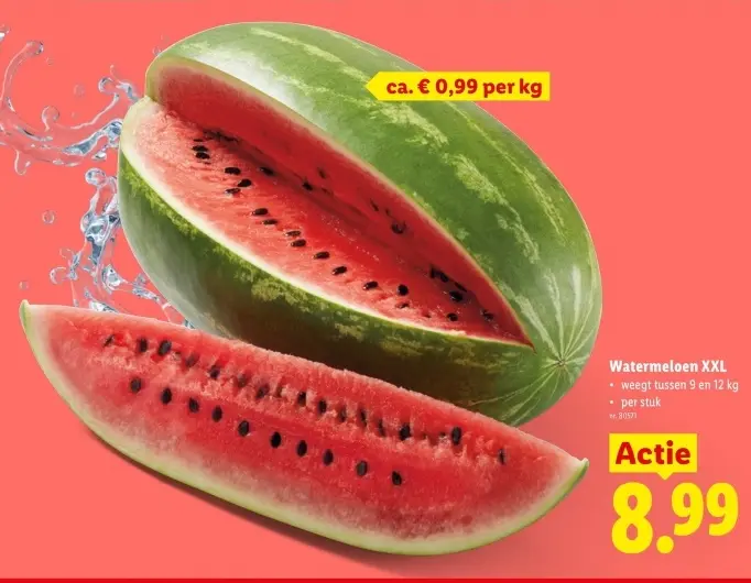 Promotie: Watermeloen XXL