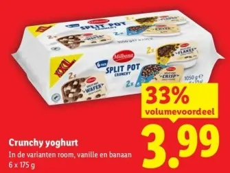 Aanbieding: Crunchy yoghurt