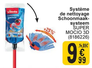Offre: Système de nettoyage / Schoonmaaksysteem