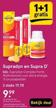 Aanbieding: Supradyn en Supra D