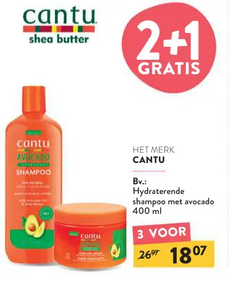 Aanbieding: Hydraterende shampoo met avocado