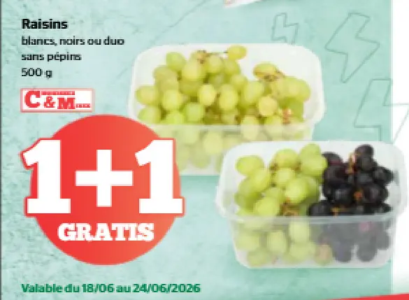Offre: Raisins