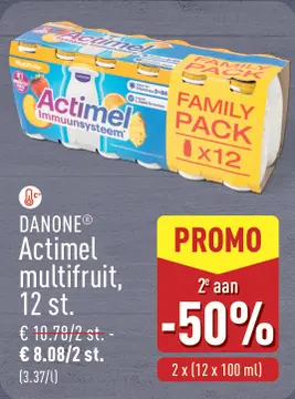 Aanbieding: Actimel multifruit