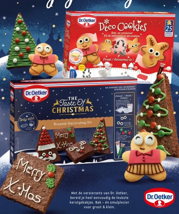 Aanbieding: Deco Cookies Bak- en versierset / Kit de pâti