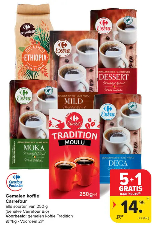 Promotie: Gemalen koffie
