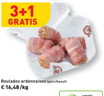 Offre: Roulades ardennaises