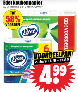Aanbieding: Edet keukenpapier