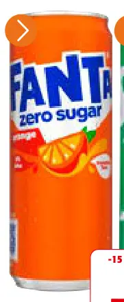 Offre: Fanta toutes les canettes 33 cl