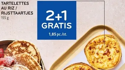 Offre: Tartelettes au riz / Rijsttaartjes