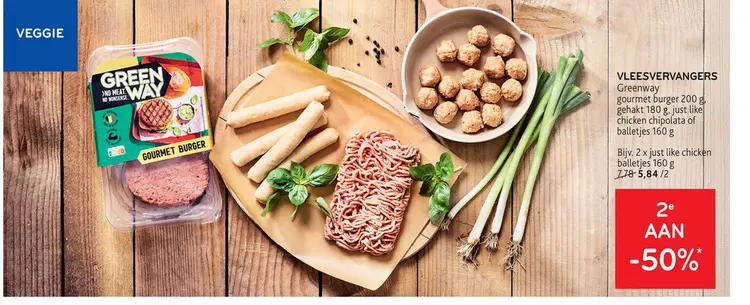 Aanbieding: Vleesvervangers