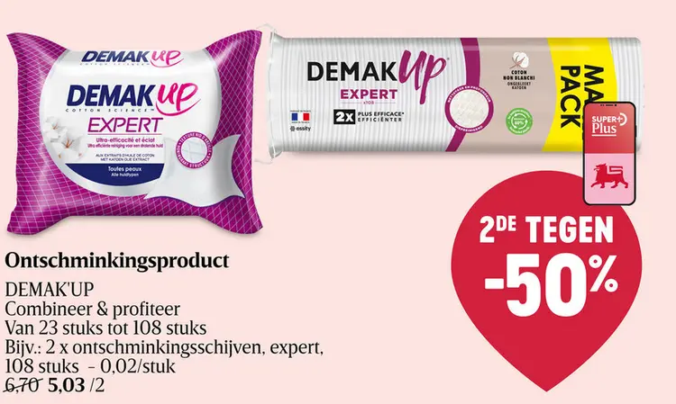 Promotie: Ontschminkingsproduct