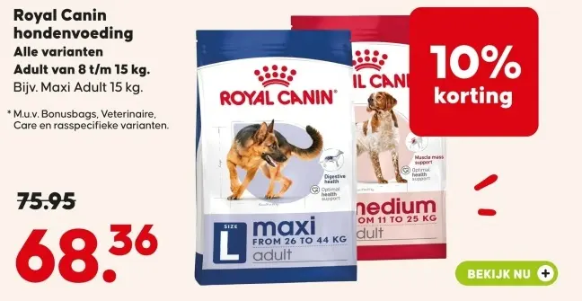 Aanbieding: Hondenvoeding