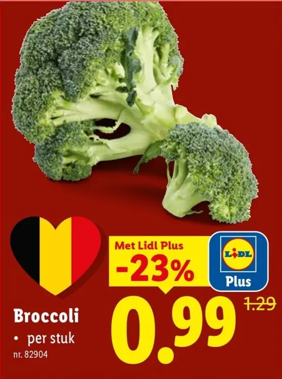 Promotie: Broccoli