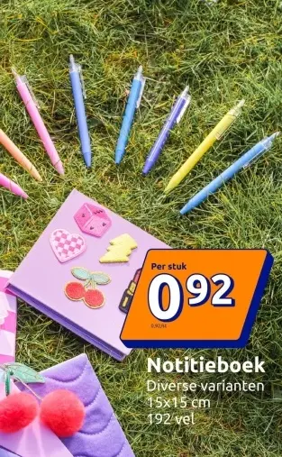 Aanbieding: Notitieboek