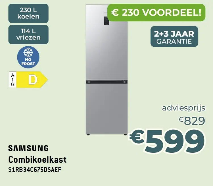 Promotie: Combikoelkast