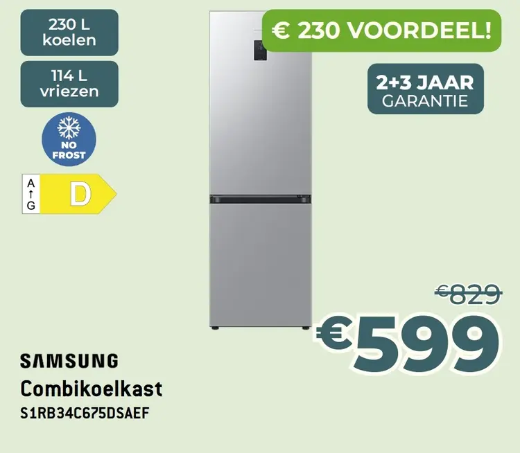 Promotie: Combikoelkast
