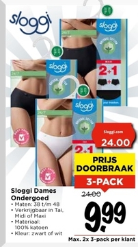 Aanbieding: Sloggi Dames Ondergoed