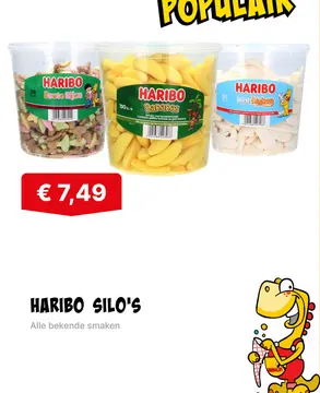 Aanbieding: Haribo silo's