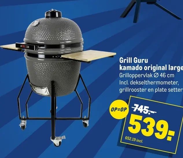 Aanbieding: kamado original large