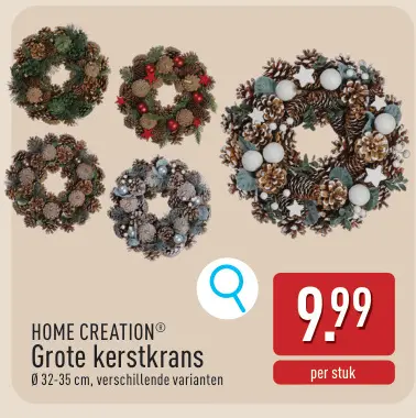 Aanbieding: Grote kerstkrans