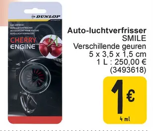 Aanbieding: Auto-luchtverfrisser SMILE
