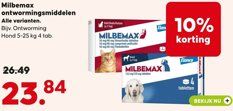 Aanbieding: Ontwormingsmiddelen
