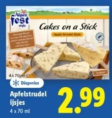 Aanbieding: Apfelstrudel ijsjes