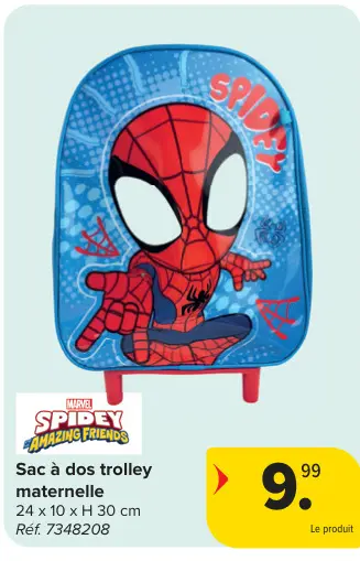 Offre: Sac à dos trolley maternelle