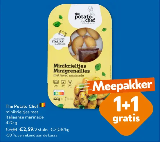 Promotie: Minikrieltjes met Italiaanse marinade