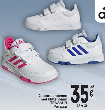 Aanbieding: 2 sportschoenen met klittenband TENSAUR