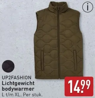 Aanbieding: Lichtgewicht bodywarmer